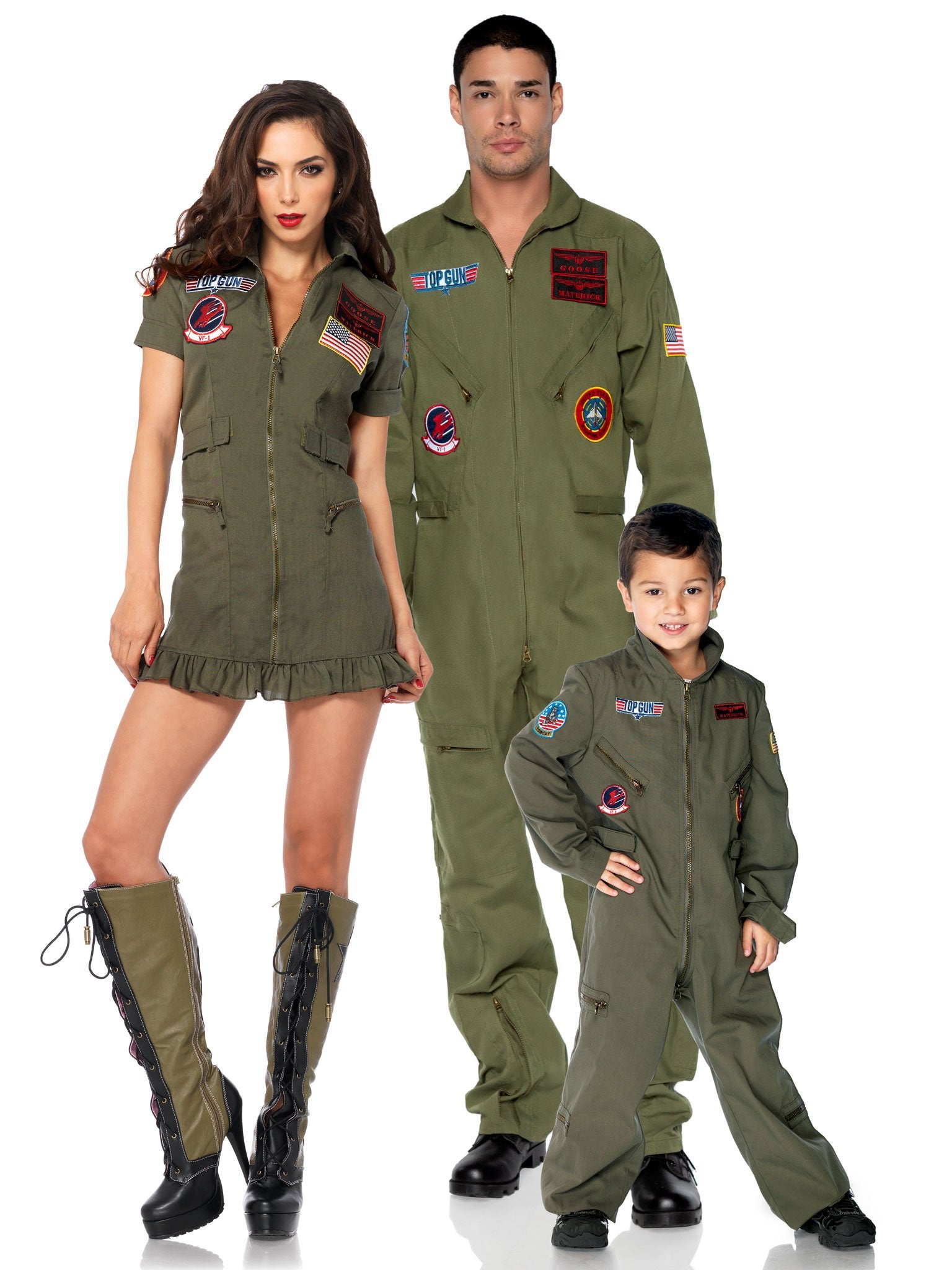 Flight Suit - Base Jumper Family Costume | DIY Costumes Under $25